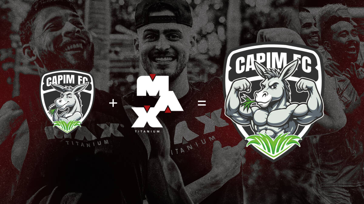 Max Titanium é o novo patrocinador do CAPIM FC