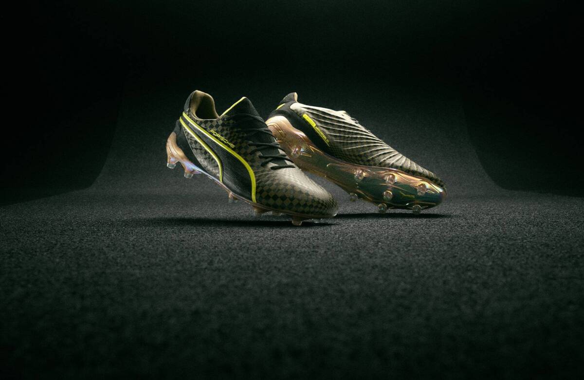 PUMA e Porsche juntas em Chuteira King Inspirada nos Anos 70