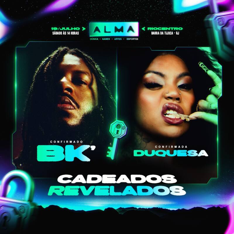 BK e Duquesa são confirmados no ALMA Festival 2025