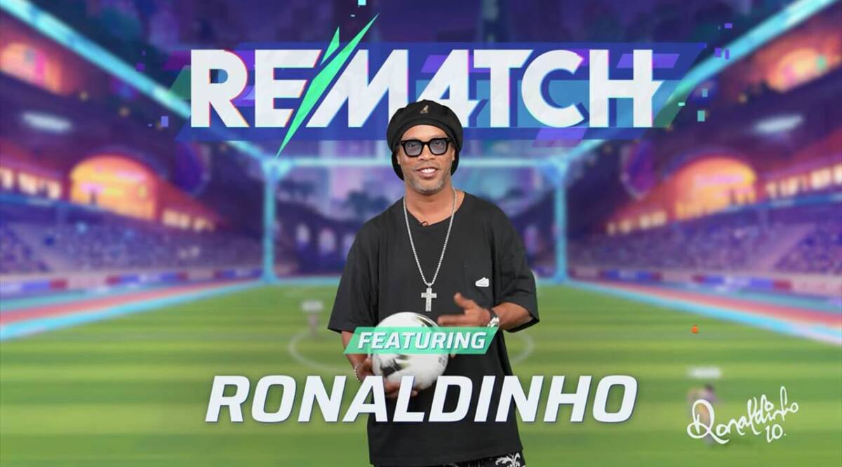 Rematch: Ronaldinho Gaúcho é anunciado como embaixador no novo game da Sloclap