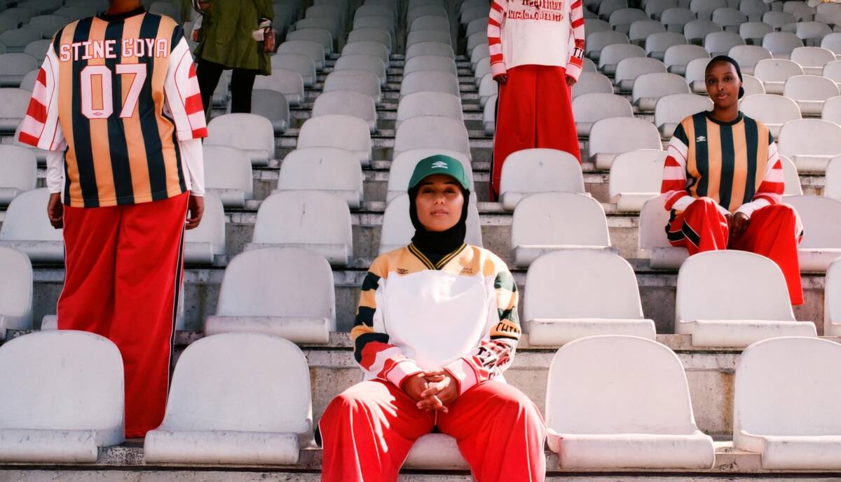 Umbro x Stine Goya: o futuro do futebol é colorido, feminista e carregado de estilo