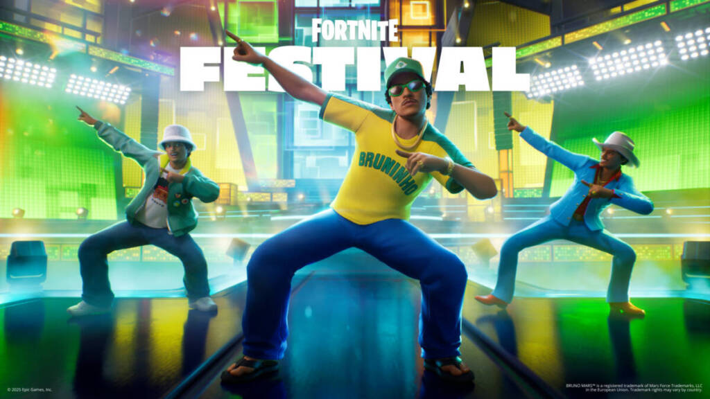 Bruno Mars invade Fortnite com “Bonde do Brunão”
