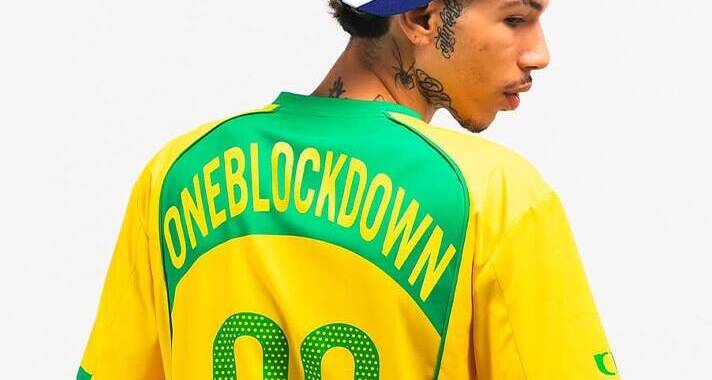 One Block Down lança coleção SS25 inspirada no futebol
