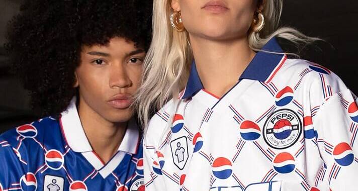 Pepsi e CFS unem futebol e moda em collab retrô-futurista