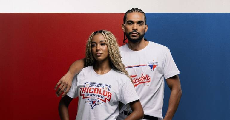 Chico Rei lança coleção com o Fortaleza: 107 anos de história em 9 camisetas