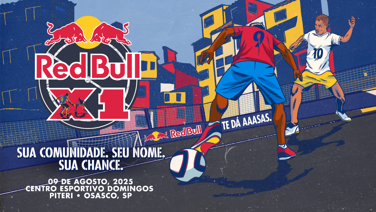 MC Hariel anuncia os 8 jogadores do Red Bull X1 em Osasco
