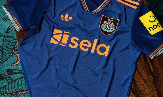 Newcastle lança nova terceira camisa com adidas