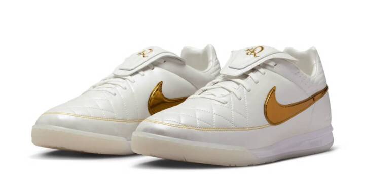 Nike relança Tiempo Legend “Touch of Gold” como ícone de lifestyle