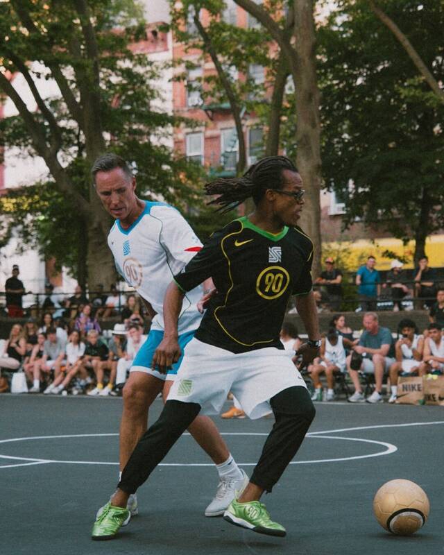 Com Edgar Davids e Steve Nash,  Showdown NYC celebrou o futebol de rua com estilo e propósito