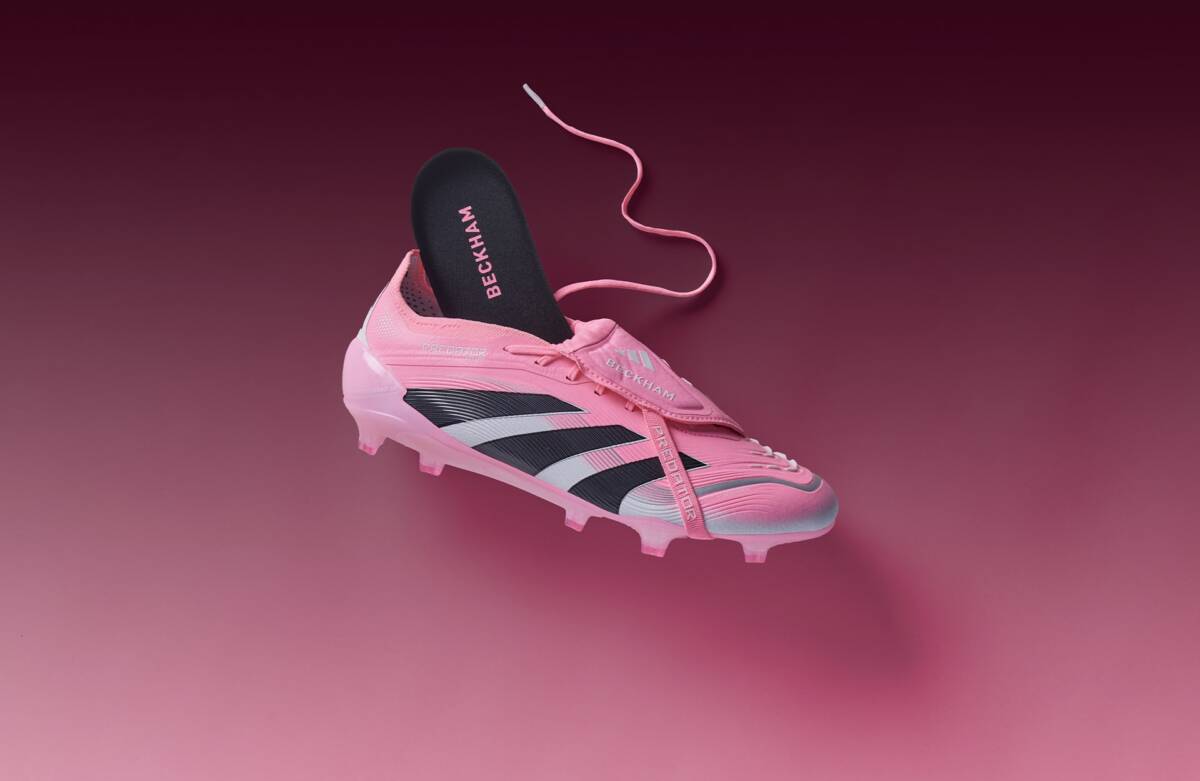 Beckham e adidas lançam Predator rosa inspirado em Miami