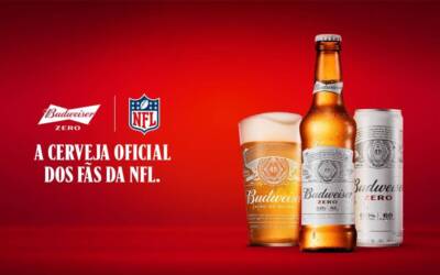 Budweiser renova parceria como cerveja oficial da NFL no Brasil