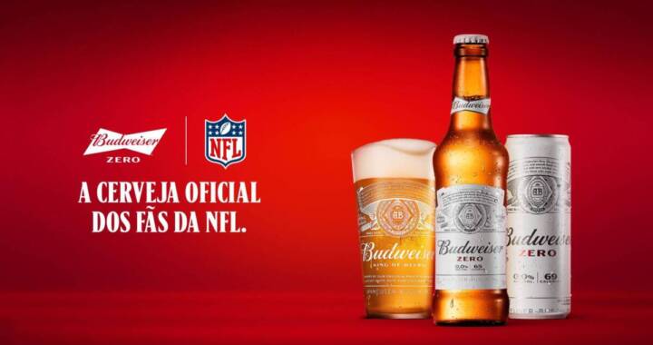 Budweiser renova parceria como cerveja oficial da NFL no Brasil