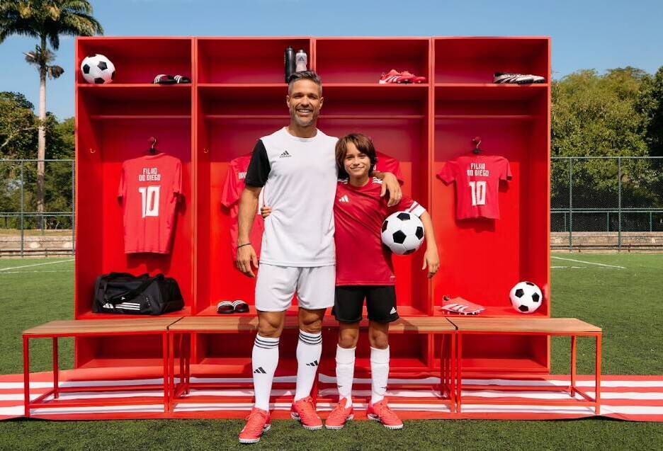 Diego Ribas estrela campanha de Dia dos Pais da Centauro