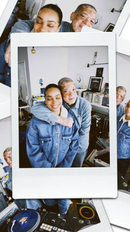 KL Jay estrela campanha da Levi’s® com a filha Hanifah