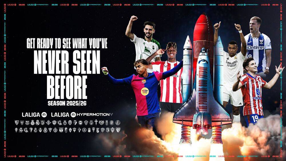 LALIGA estreia nova abertura e campanha “Veja o Que Você Nunca Viu Antes”