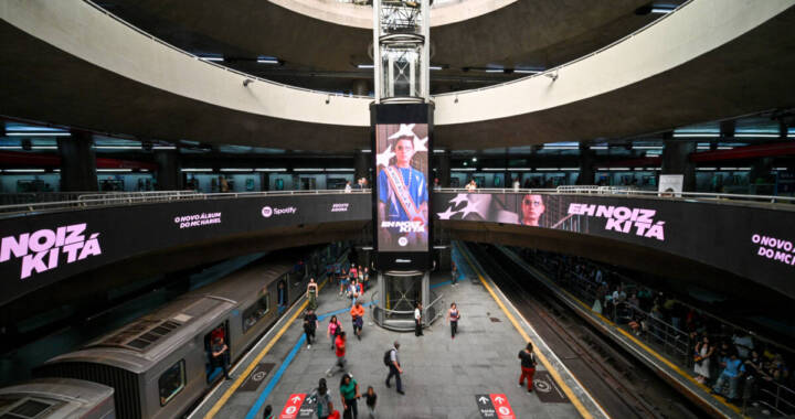 MC Hariel leva “Eh Noiz Ki Tá” ao metrô de SP com o Spotify