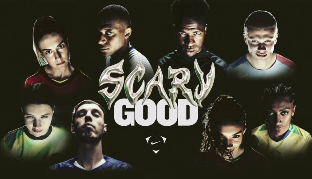 Nike Football lança campanha “Scary Good” com Mbappé, Vini Jr, Kerolin, Putellas e mais
