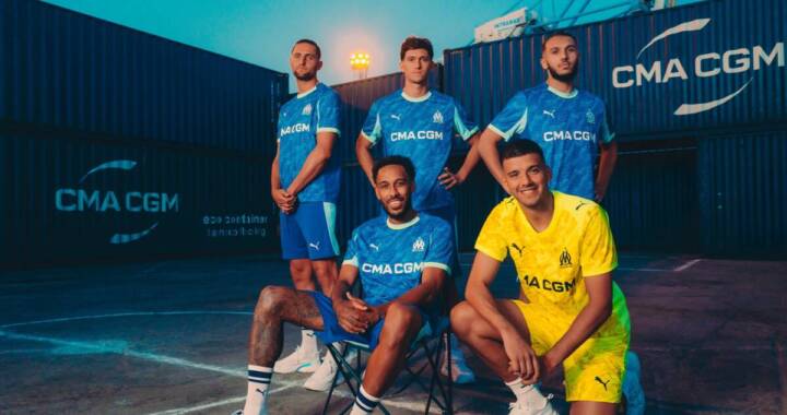 Olympique Marseille e PUMA revelam ousada terceira camisa 25/26