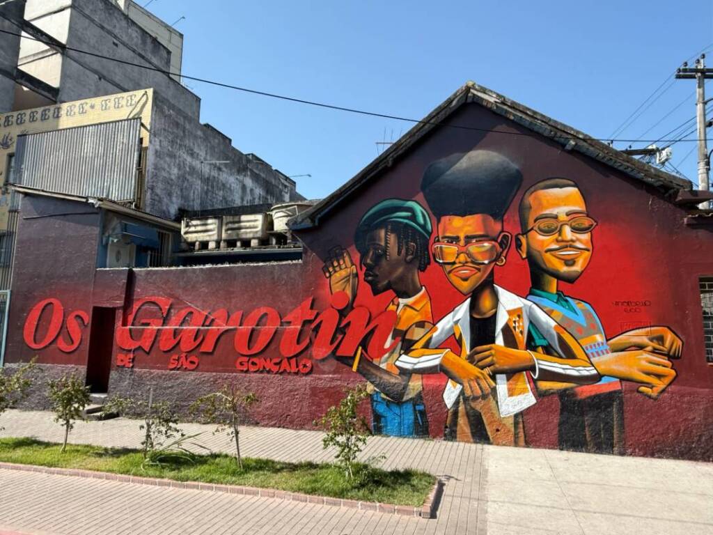 Os Garotin viram mural em São Gonçalo por Marcelo Eco