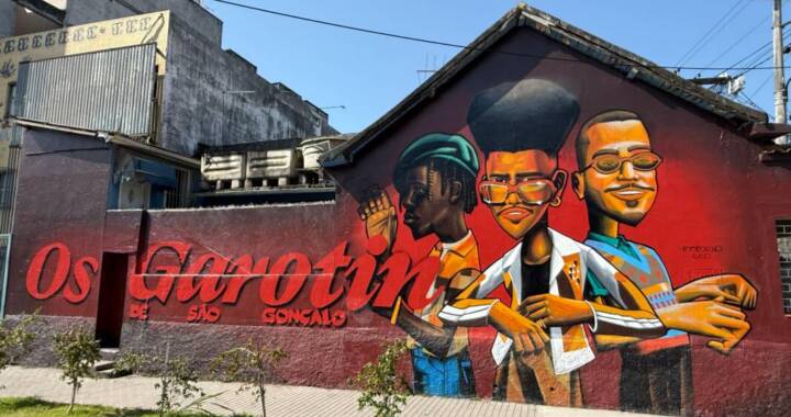 Os Garotin viram mural em São Gonçalo por Marcelo Eco