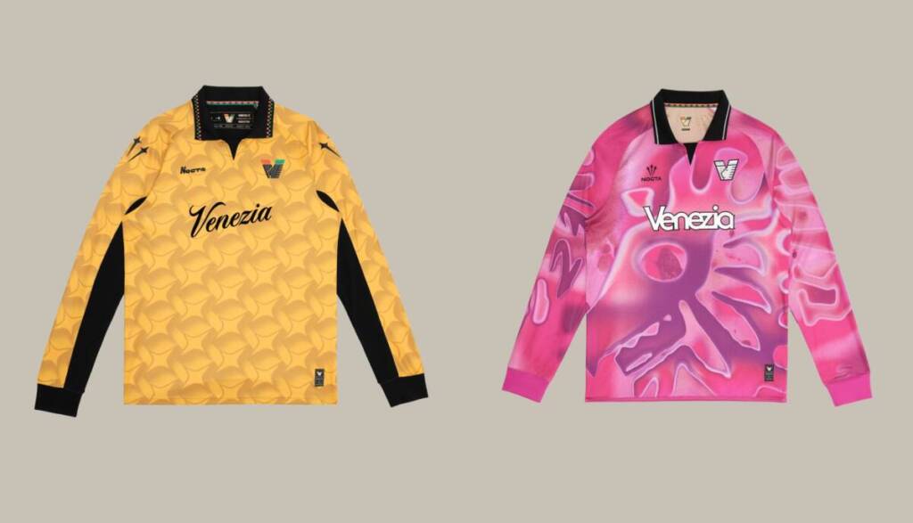 Venezia e NOCTA reinventam o uniforme de goleiro