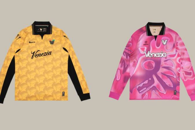 Venezia e NOCTA reinventam o uniforme de goleiro
