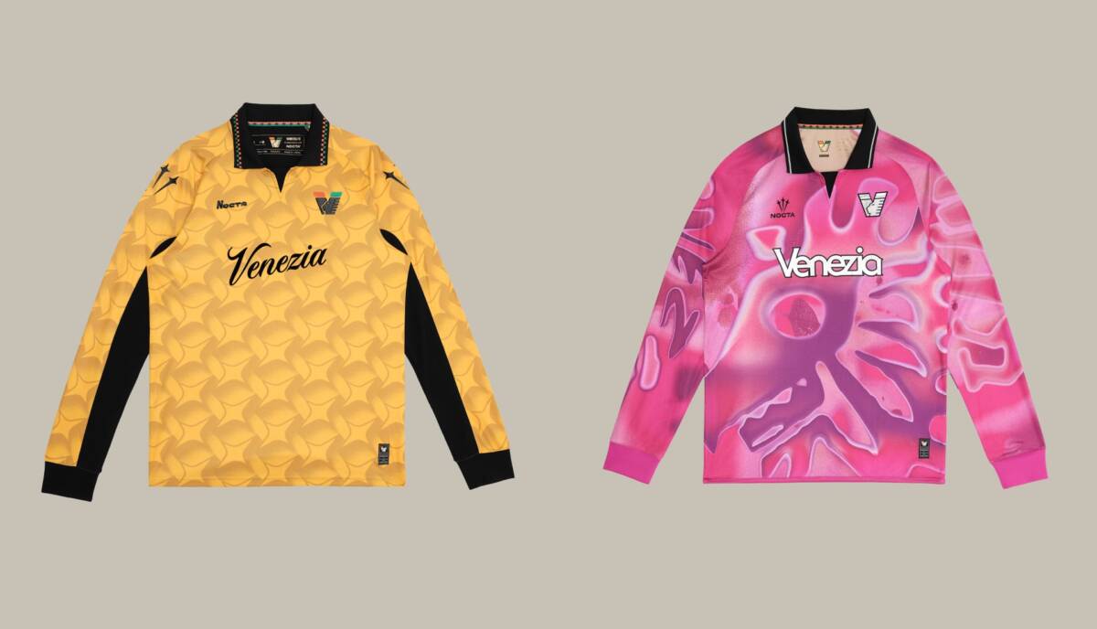 Venezia e NOCTA reinventam o uniforme de goleiro