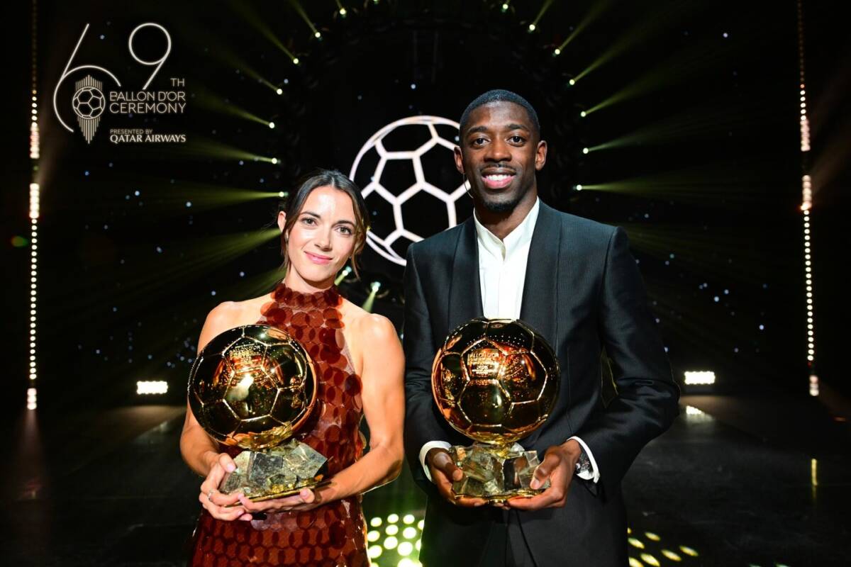 Adidas domina o Ballon d’Or 2025 com atletas premiados
