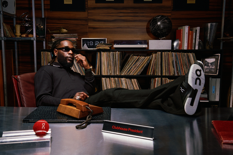 Burna Boy e On anunciam parceria global para unir esporte e cultura