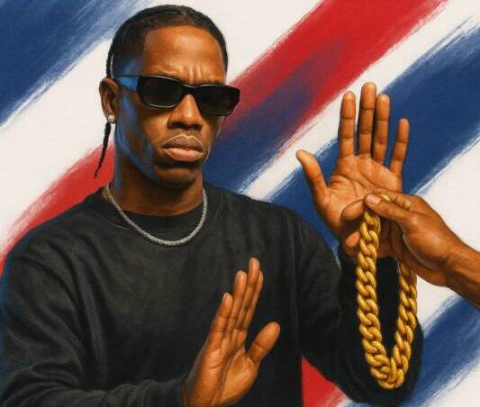 Travis Scott recusa cordão no after do The Town e gera debate sobre códigos do rap