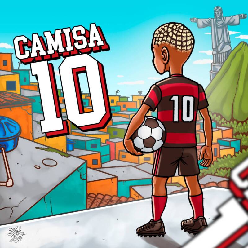 MC Poze do Rodo, DJ Zullu e Caetano Prod lançam “Camisa 10”, homenagem a Arrascaeta