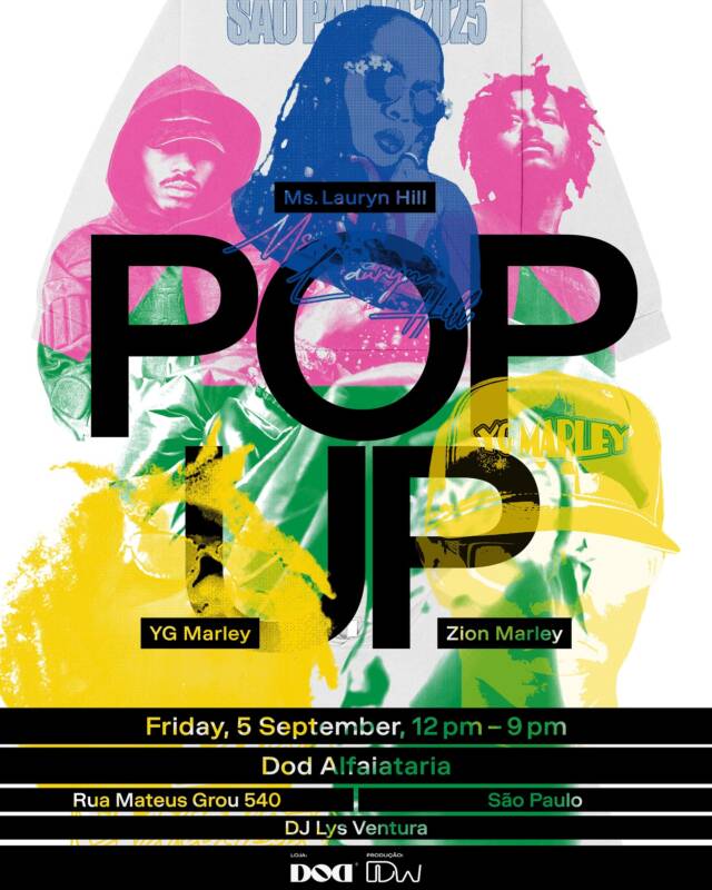 Ms. Lauryn Hill lança pop-up store exclusiva em São Paulo