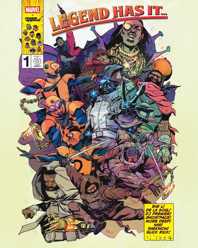 Nas’ Mass Appeal se une à Marvel em HQ limitada da série Legend Has It