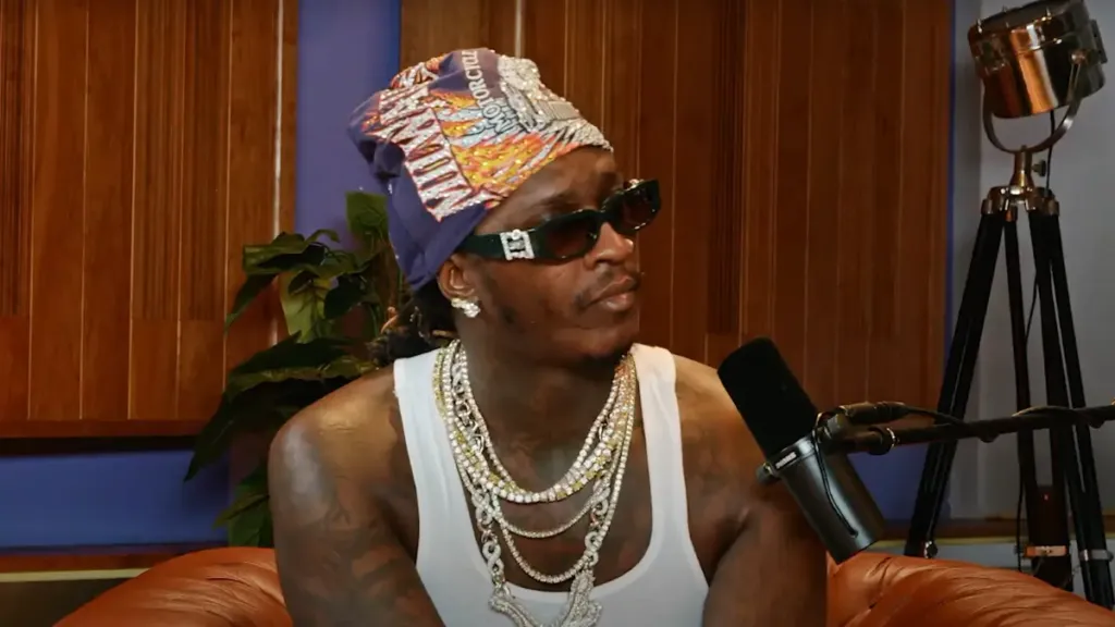 Young Thug quebra silêncio sobre vazamento de ligações da prisão