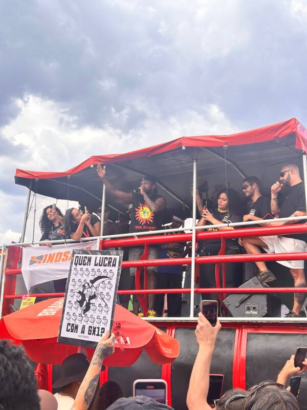 Rap protesta contra a PEC da Bandidagem em 21 de setembro