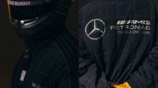 Bad Bunny acelera com a Mercedes-AMG PETRONAS em collab histórica que une Fórmula 1, moda e cultura urbana 🏎️🔥